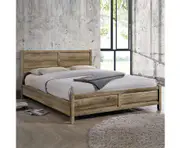 Alice Bed Double Oak