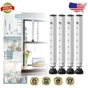 Portable Sliding Window Lock Bars 11"-18" - Rust-Resistant & Aesthetic Design
