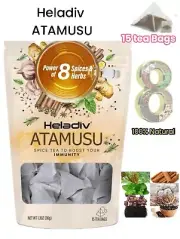 Herbal Tea Atamusu Spice Heladiv Immunity Garlic Ginger Coriander Cinnamon