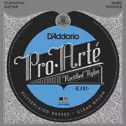 D'Addario EJ31 Classic Classical Guitar Strings hard tension nylon trebles