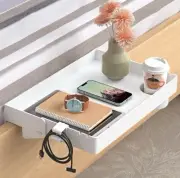 NEW 15” Bedside Shelf For Bunk Bed Organizer Tray Table Caddy For Students