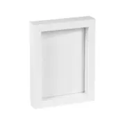 Nicola Spring 3D Box Photo Frame - 5" x 7" - White
