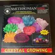 Smithsonian Crystal Growing Kit Ages 10 and Up #2893 Still Sealed