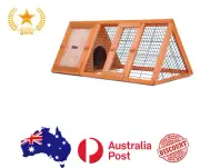 Wooden Rabbit Hutch Chicken Coop Pet Bunny Cages Indoor& Outdoor Hutch Hen House