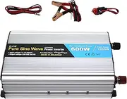600W Car Power Inverter 12v to 240v Pure sine Wave Elinz AUS Plug USB Charging Port AC Outlet Charger for Mobile Phones Cellphones Laptops Tablets Boat Caravan Ute SUV Truck Bus Camper 2 Yr Warranty