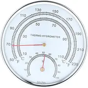 Totority High Precision Sauna Thermometer Hygrometer Accurate Indoor Thermometer for Sauna Steam Easy to Use Hygrothermograph for Optimal Temperature Humidity Control