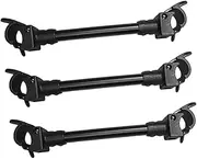 WHAMVOX 3 Pack Twin Stroller Connector Kit Aluminum Tube Hooks for Pram Baby Stroller Twin Accessories Universal Double Buggy Connector for Sibling Travel
