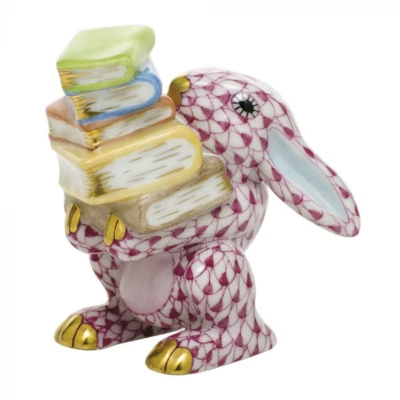 NEW HEREND SCHOLARLY BUNNY RABBIT PINK FISHNET #VHP-16044 BRAND NIB SAVE$$ F/SH