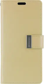 Goospery Rich Diary Case for Galaxy S21 Plus - gold