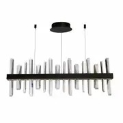 Fiorentino Acien Long LED Crystal Pendant Light