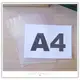【Q禮品】A2504 透明A4L文件夾/A4直式L文件袋/文件收納袋/資料袋/資料夾/資料保護套/廣告宣傳DM