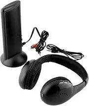 jojofuny Complete Wireless Headphone Set Built-in Mic for Tv Pc Home Entertainment