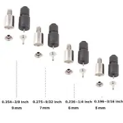 Single Cap Rivet Die Sets 5mm, 6mm, 7mm and 9 mm for Hand Press Machine