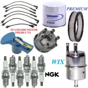 Tune Up Kit Filters Cap Rotor Wire Plugs For JEEP J10 L6 4.2L; PRESTOLITE 1977 (for: Jeep)