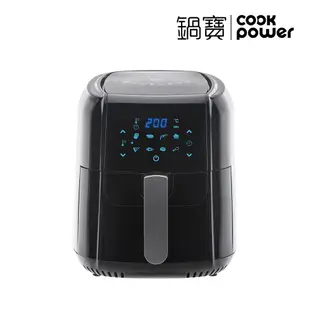 CookPower 鍋寶 觸控健康氣炸鍋6L-黑(AF-6072BA)