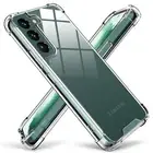 For Samsung S24 Ultra S23 FE S22 S21 S20 Note20 Shoockproof Clear TPU Case Cover