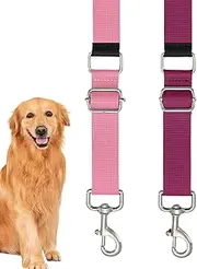 Dog Grooming Extension Strap - 2 Pack Pet Grooming Table Extension Straps - Adjustable Nylon Stable Ring Extender, Restraint Rope for Small, Medium, Large Breeds, Professionals, Clinics
