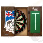 FORMULA Micro Band 3 Dart Board Set Microband + Sports Bar Cabinet + Darts