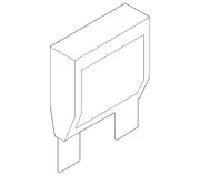 Genuine Mini Maxi Fuse 61-13-8-367-132 (for: Mini)