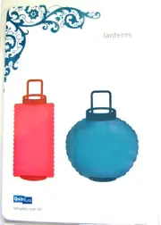 Paper Lanterns Thin Metal Die by Quickutz REV-0158-S NEW!