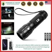 High Lumens Aluminum LED Flashlight - Adjustable Brightness for Outdoors
