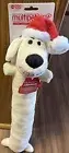 Multipet Christmas Loofa 18” White Santa With Squeaker