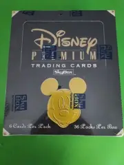 1995 SKYBOX- DISNEY PREMIUM TRADING CARDS- FACTORY SEALED BOX OF 36 PACKS