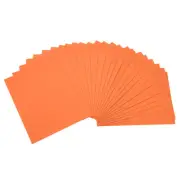 24 Pack 10.83 x 8.46" 1.7mm Thickness EVA Foam Sheets for Arts Orange