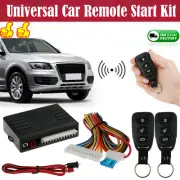 Universal Car Remote Start Kit Alarm Keyless Entry System Central Door Lock Kit