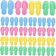 MOTHNUR Bridesmaids Slippers for Women Quick Dry Non Slip Folding Travel Slides for Weddings Nail Salons and Home Use Convenient
