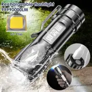 Rechargeable Mini LED Flashlight Super Bright Torch Lightweight for Camping Hike