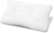 Iris Ohyama PPU-4060T Snoring Prevention Pipe Pillow, (Supervised by Sleeping and Bedding Instructors), Height Adjustment, 3D Structure, Easy to Turn and Toss, Even Side Sleeping, Detailed Height