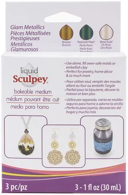 Sculpey Liquid Medium Glam Metal