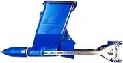 Quikpoint 3000 Universal Drill-Mounted Electric Mortar Pointing Gun/Caulking Gun with Clamping Accessories - Ideal for Tuck Pointing, Stonework, Grouting, Crack Repair Thin Brick and Glass Block- Blue
