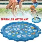Splash Pad Sprinkler for Dogs Kids Inflatable Wading Summer Pool Water Toys 68"-