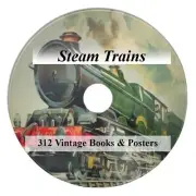 Railway Bradshaws Vintage Rare Steam Engine Train 312 Rare Books & Posters DVD