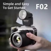 Desiontal F02 Mini Universal Camera Flash Light Speedlite Canon Nikon Fuji Sony