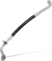 A-Premium A/C Suction Line Hose Assembly with Rear Temperature Controls Compatible with Select Chevrolet, GMC Models - Express 1500/2500/3500/4500, Savana 1500/2500/3500/4500, Compressor to Evap