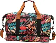 QSTDGVPW Travel Duffle Bag Tote Bag Gym Handbag Overnight Bag for Exercise Outdoor Workout, Red