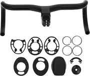 420 x 100MM Carbon Fiber Road Bike Handlebar Bicycle Handlebar for 28.6MM Fork Steer