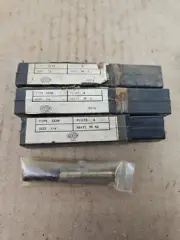 Lot of 3 NEW NOS Addison HSS Spiral End Mills 1/4 4 flute 3/8 shank