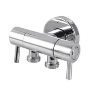 Mini Cistern Cock Dual Control Toilet Bidet Chrome