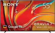 "Sony 55"" XR70 BRAVIA 4K Mini-LED Google TV 24"