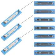 10Pcs Self-adhesive ID Badges Pin Backs Safety Pin DIY Adhesive Badge Pin Back