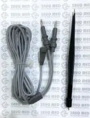USA Two Pin plug Nonstick Bipoler Bayonet Forcep With Silicon Cable