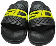 Sidi Pool Slide Slippers, black-yellow, Size 39 for Men Black Yellow