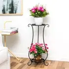 Garden Indoor Flower Pot Trays Bonsai Holder Plant Stand Shelf Home Decor