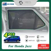 4PCS Magnetic Window Sun Shade Mesh Cover for Honda Jazz GE Series 2008-2014 (for: Honda)