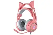 PowerPlay Cat RGB Gaming Headset (Pink)