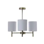 Blanche Ceiling Light - Antique Brass